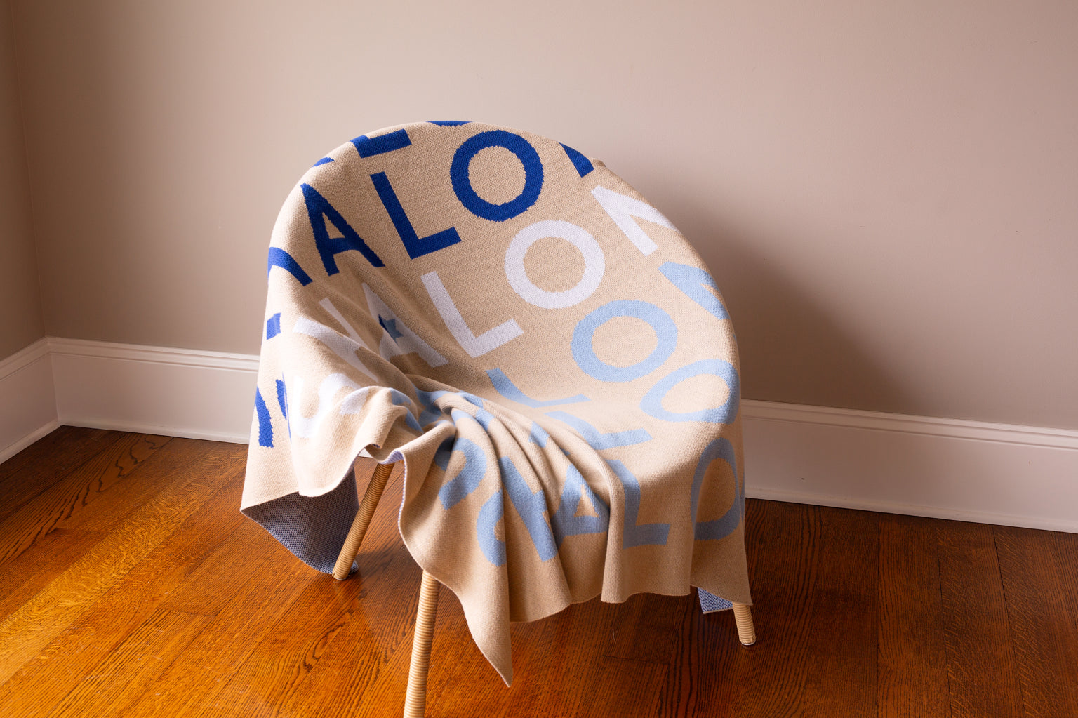 Jewish Heritage Blanket - Shalom Ombre